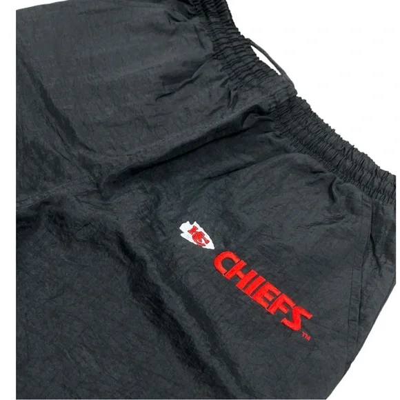 NFL Pro Player Kansas City Chiefs Vintage Track Jogger Windbreaker Pants - Picture 5 of 10